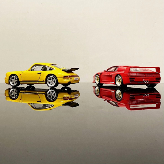 Collectable diecast model cars