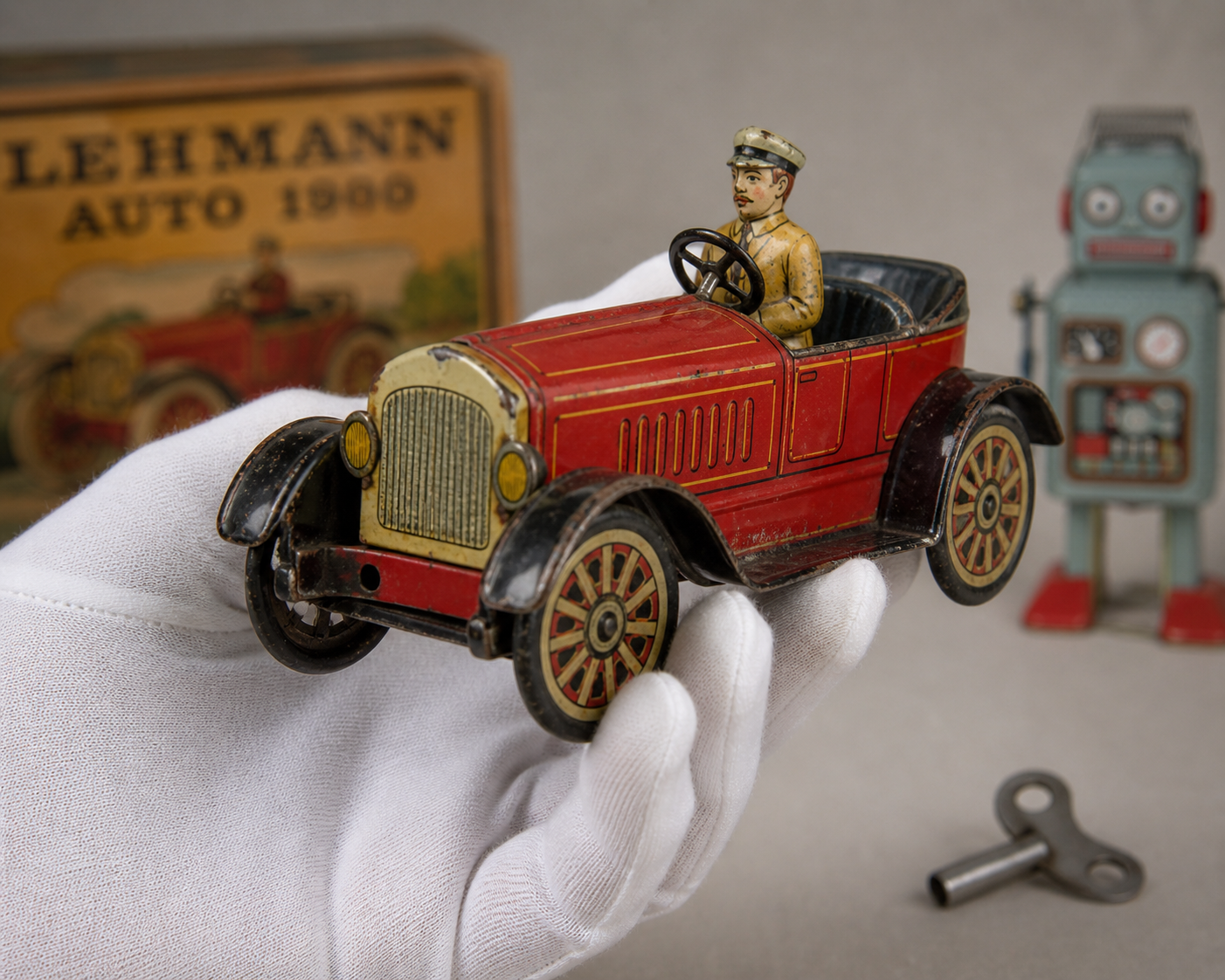 Vintage toy and model collection valuation