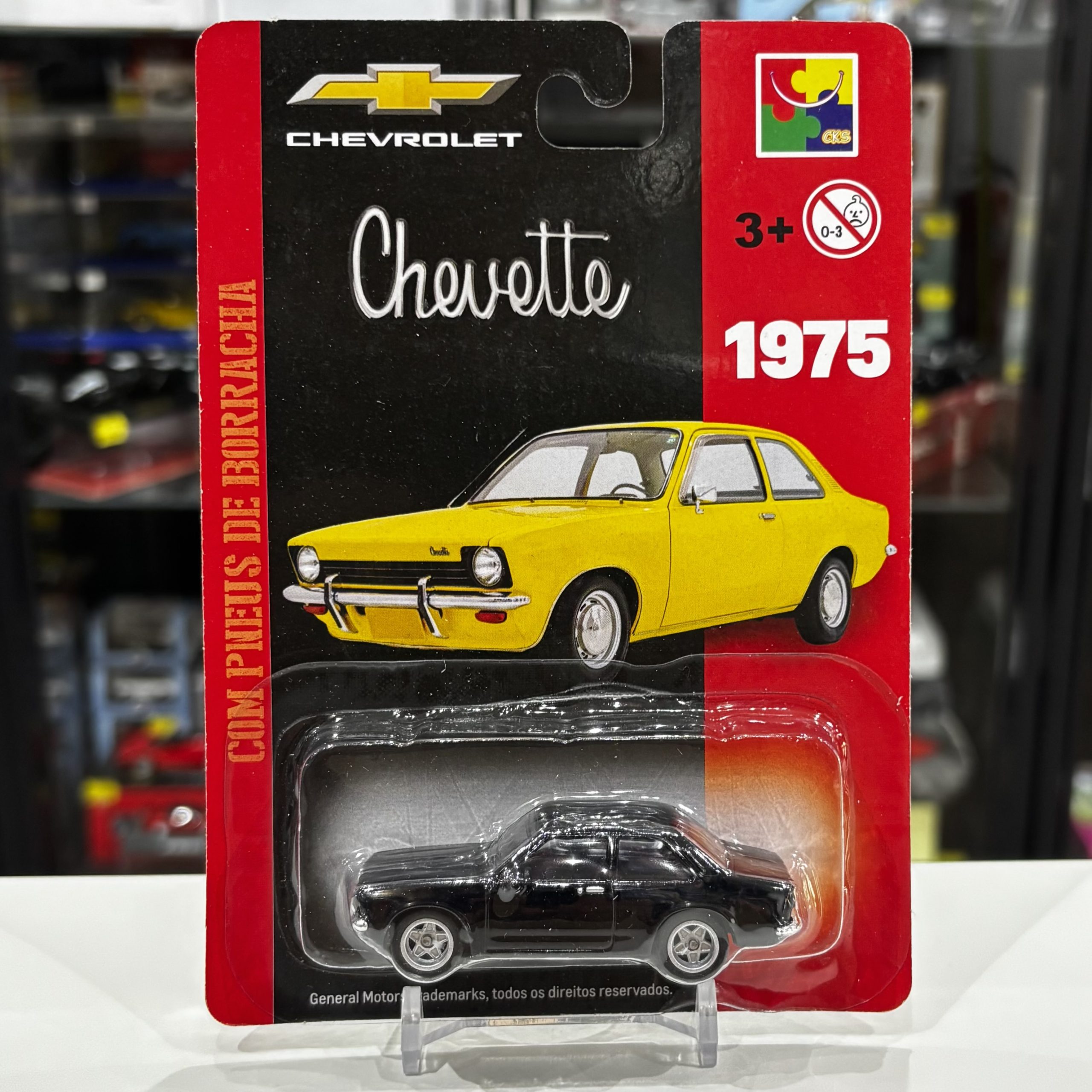 CKS 1975 Chevrolet Chevette black with rubber tyres