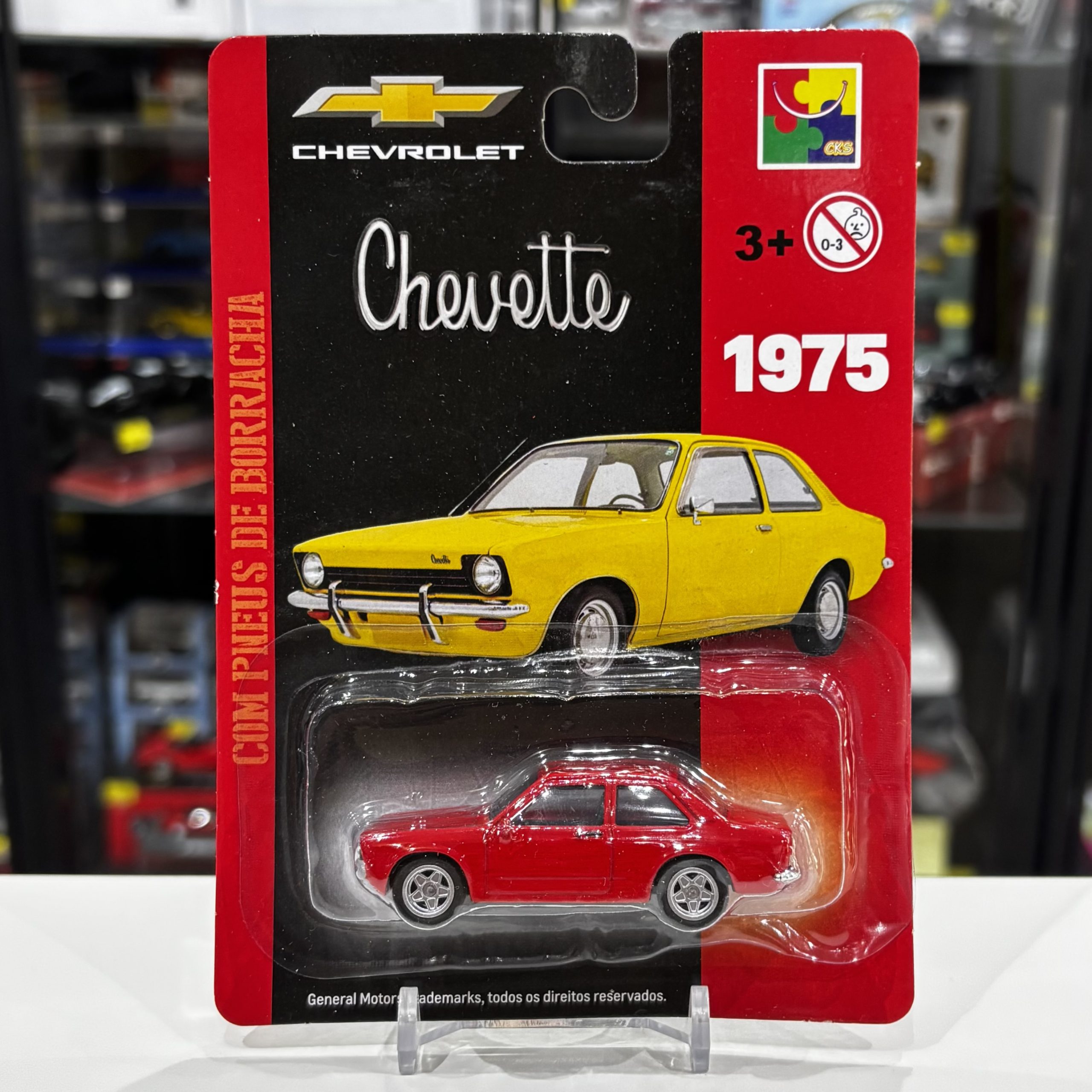 CKS 1975 Chevrolet Chevette red with rubber tyres