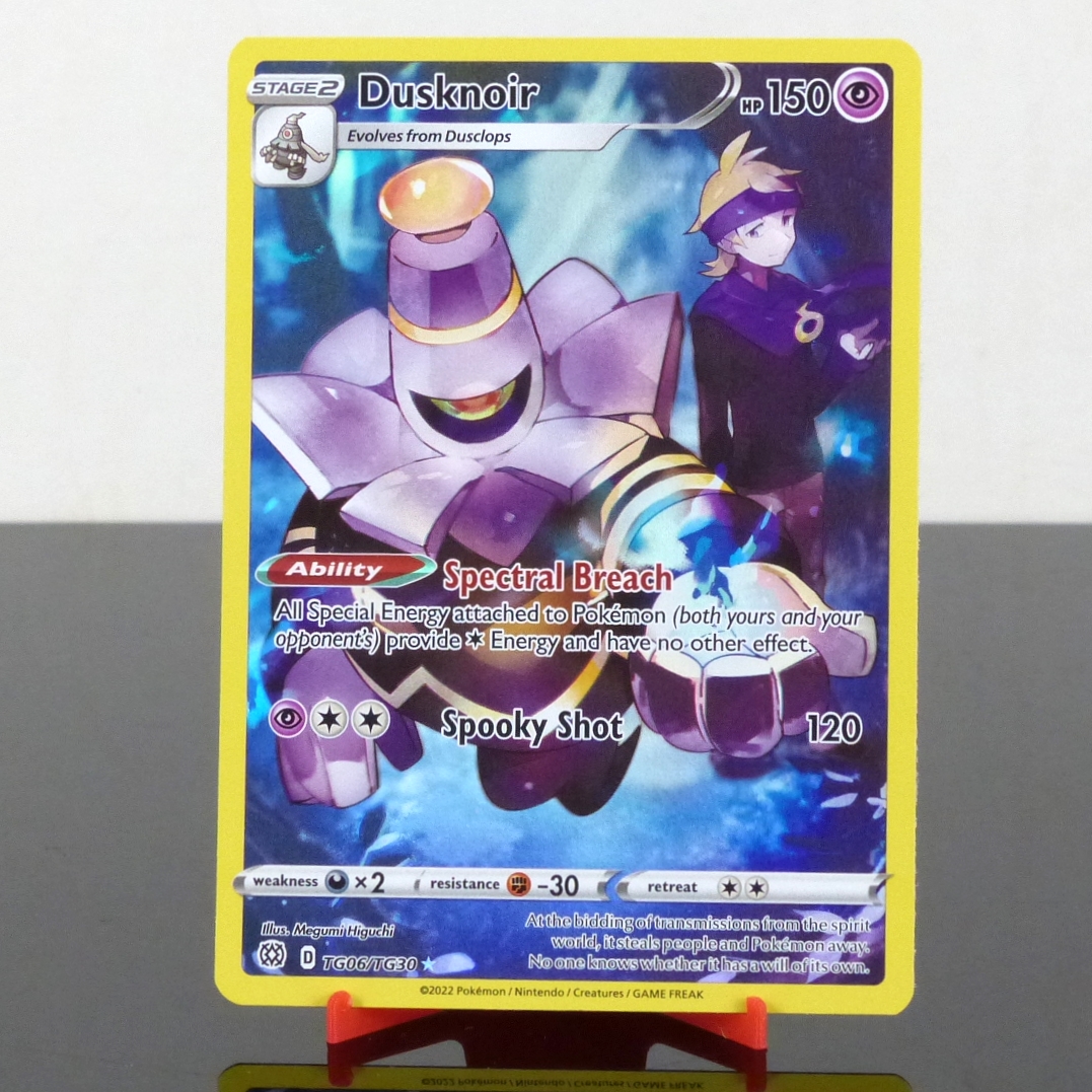 Pokémon TG06/TG30 Dusknoir - Holo Trainer Gallery - Brilliant Stars - Sword & Shield - 2022