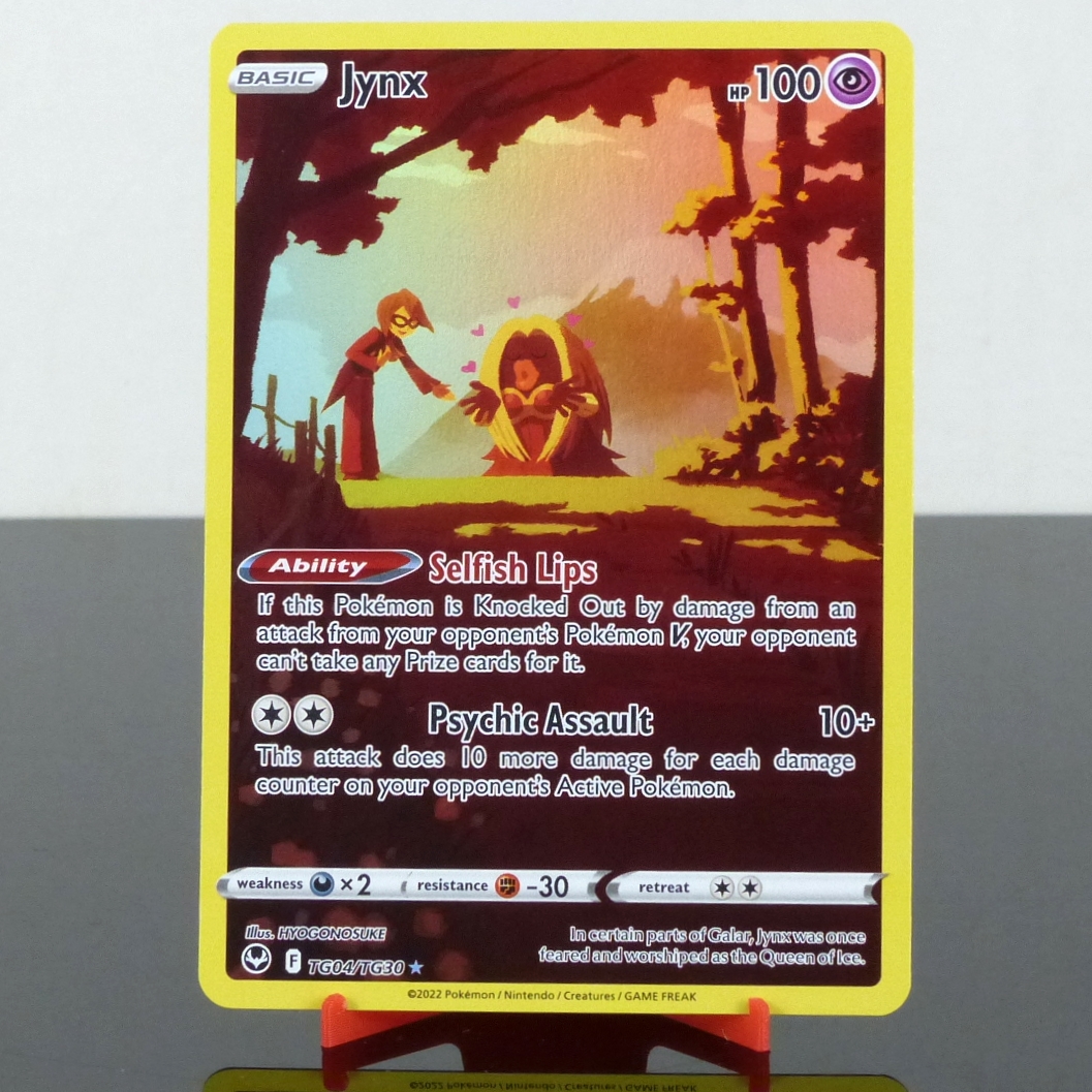 Pokémon TG04/TG30 Jynx - Holo Trainer Gallery - Silver Tempest - Sword & Shield - 2022