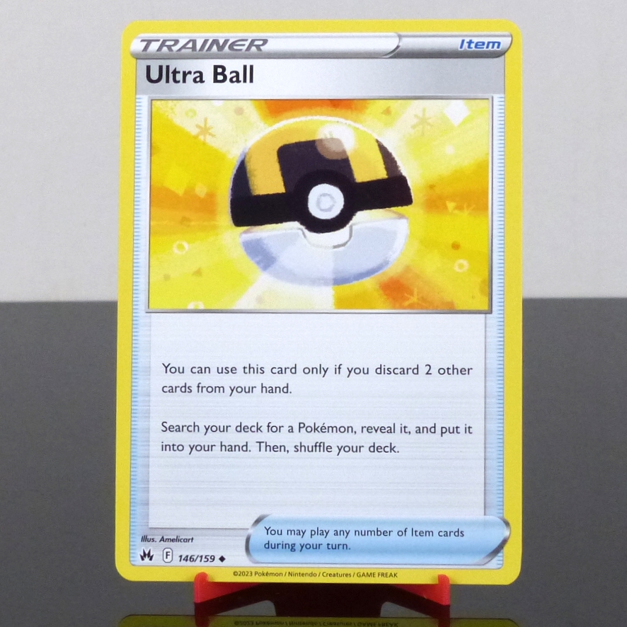 Pokémon 146/159 Ultra Ball - Crown Zenith - Sword & Shield - 2023