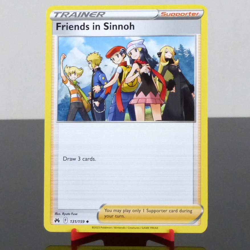 Pokémon 131/159 Friends in Sinnoh - Crown Zenith - Sword & Shield - 2023