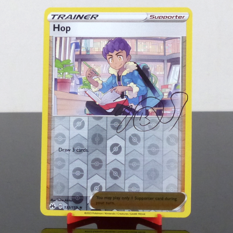 Pokémon 133/159 Hop - Reverse Holo - Crown Zenith - Sword & Shield - 2023