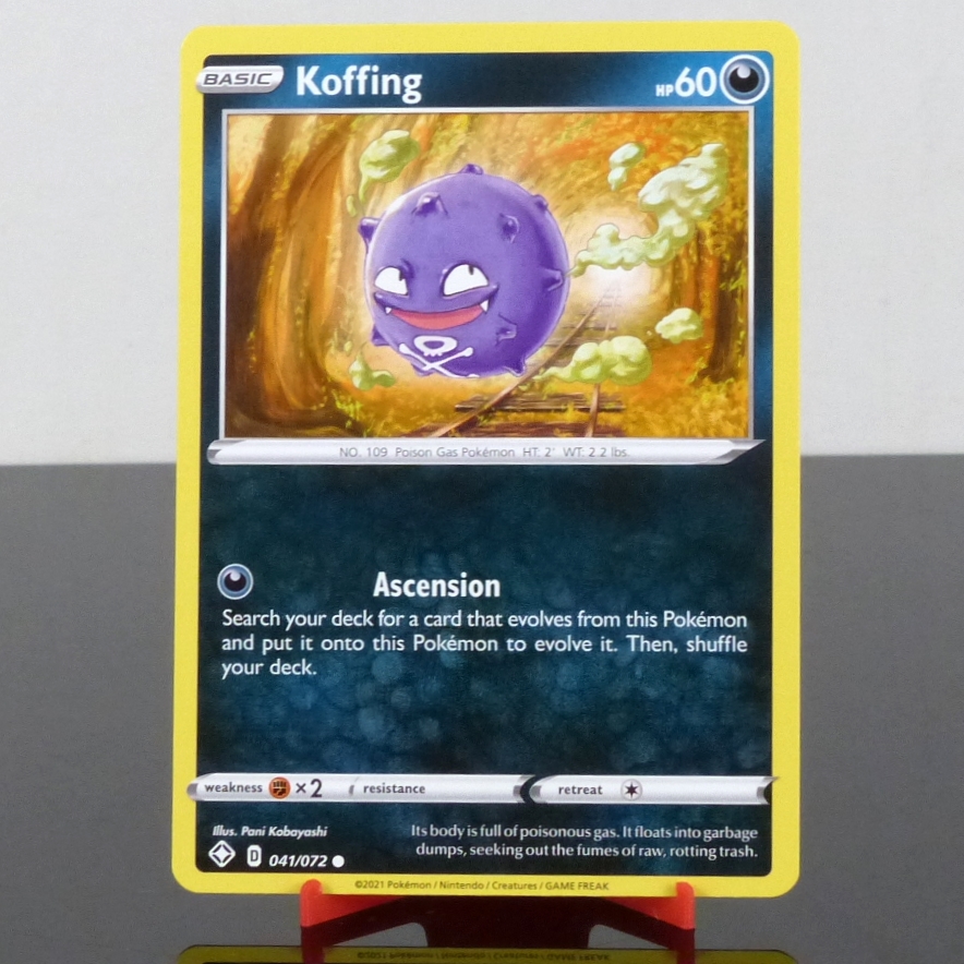 Pokémon 041/072 Koffing - Shining Fates - Sword & Shield - 2021