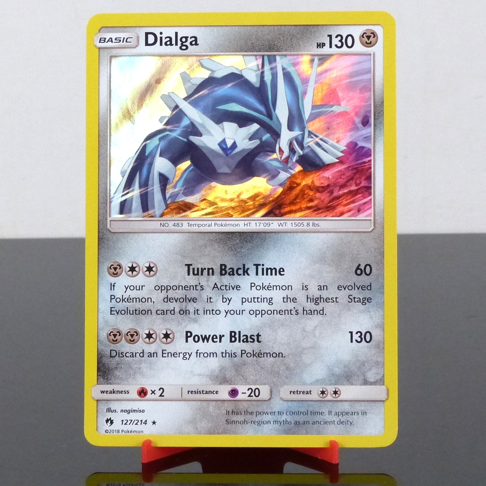 Pokémon 127/214 Dialga - Holo - Lost Thunder - Sun & Moon - 2018