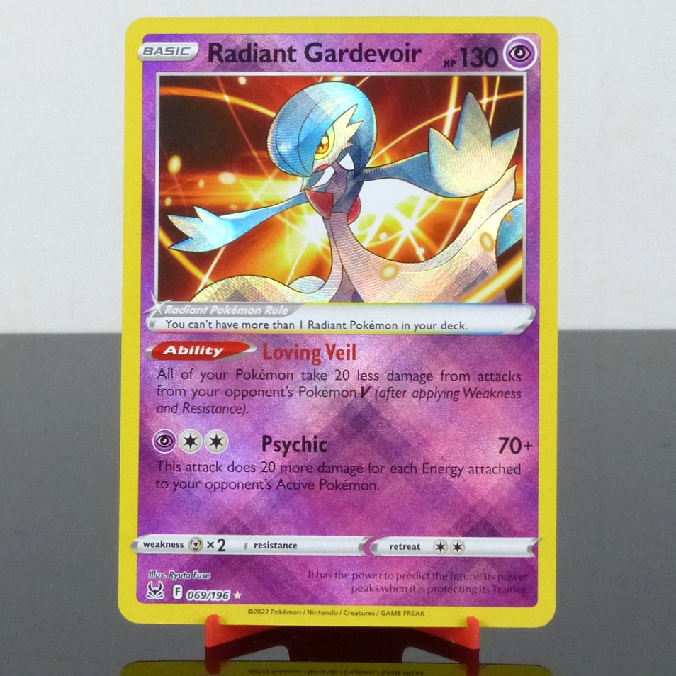 Pokémon 069/196 Radiant Gardevoir - Holo - Lost Origin - Sword & Shield - 2022