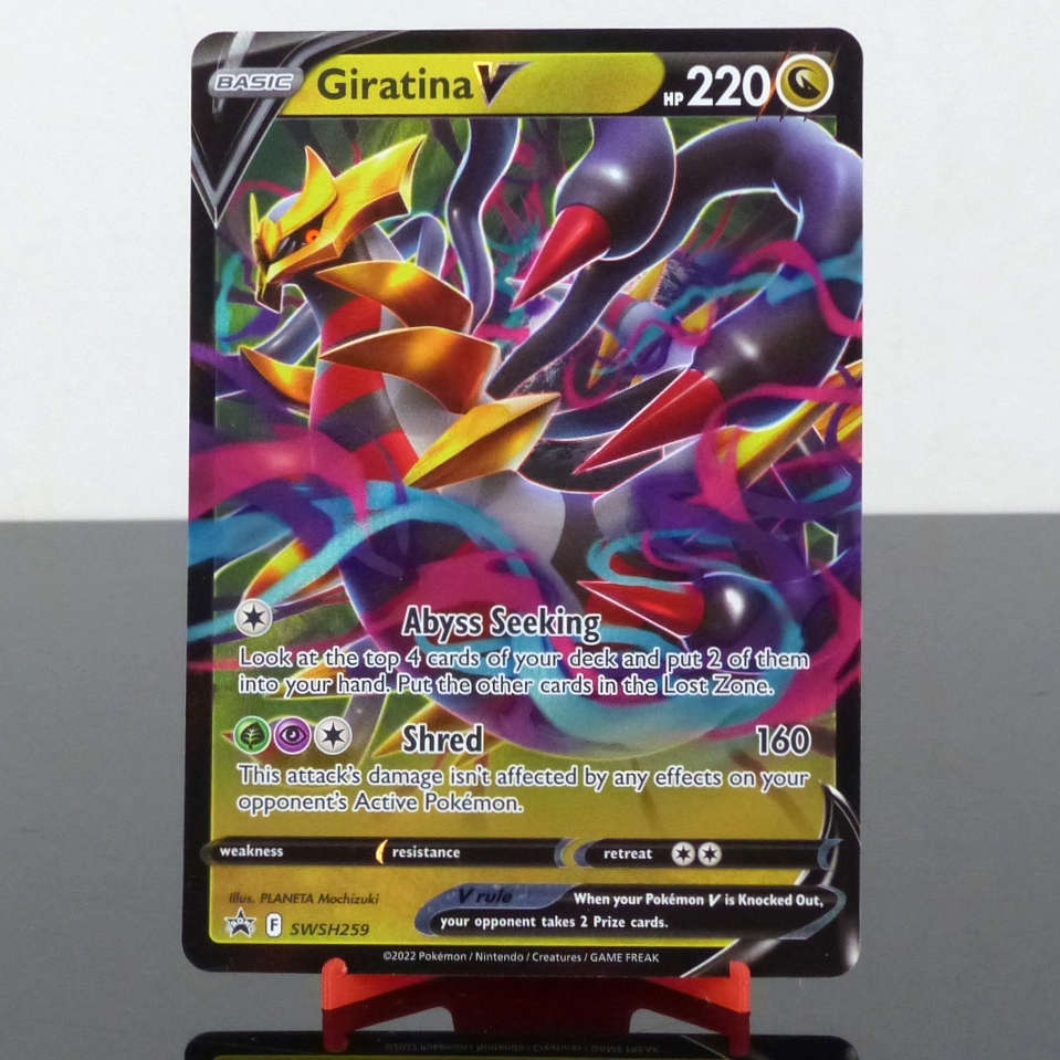 Pokémon SWSH259 Giratina V - Holo - Black Star Promo - Sword & Shield - 2022