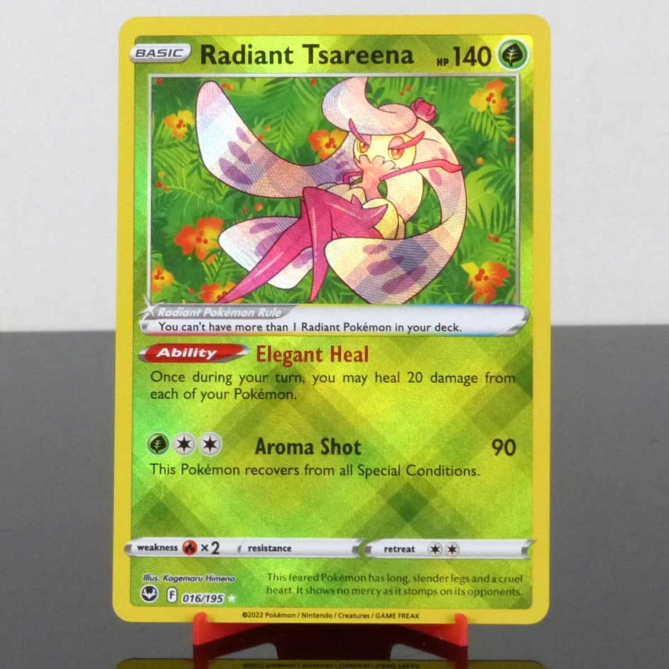 Pokémon 059/195 Radiant Tsareena - Holo - Silver Tempest - Sword & Shield - 2022