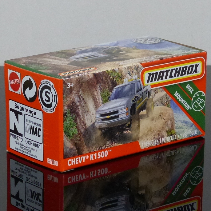 Matchbox 2020 Power Grabs 69/100 Chevy K1500 Pickup BOXED SEALED