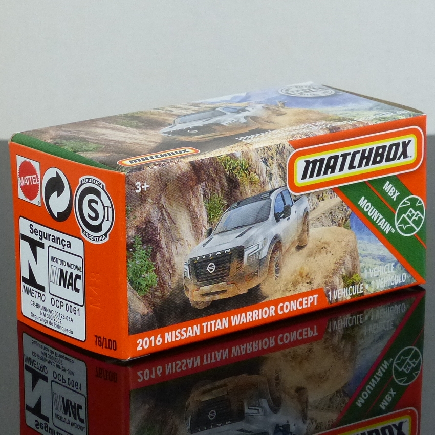 Matchbox 2020 Power Grabs 76/100 ‘2016 Nissan Titan Warrior Concept BOXED SEALED