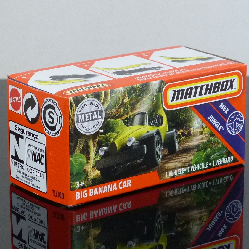 Matchbox 2020 Power Grabs 71/100 Big Banana Car BOXED SEALED