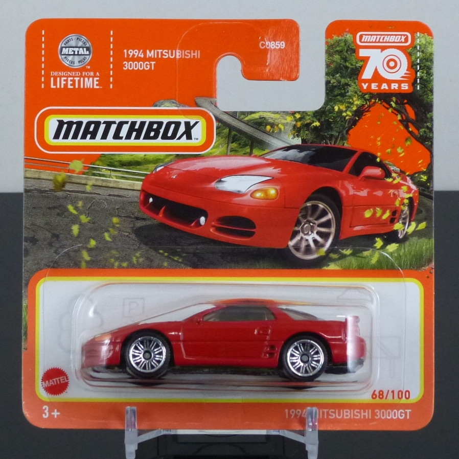 Matchbox Mattel 2023 68/100 1994 Mitsubishi 3000GT Red CARDED SEALED