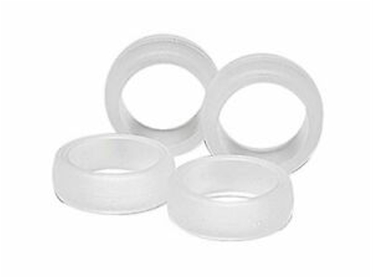 Tamiya 15364 Mini 4WD Large Dia Soft Slick Tyres Clear Rubber