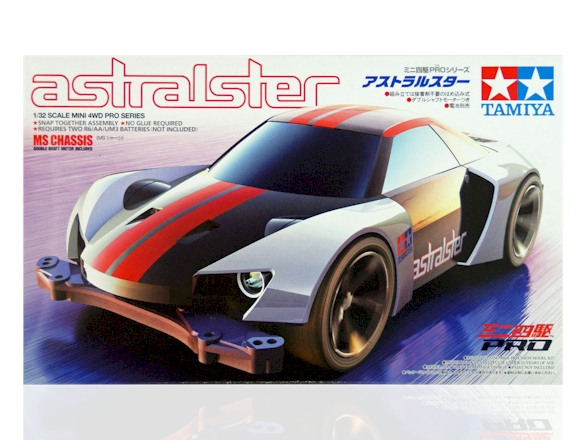 Tamiya 18634 Mini 4WD Pro 1:32 Astralster MS Chassis