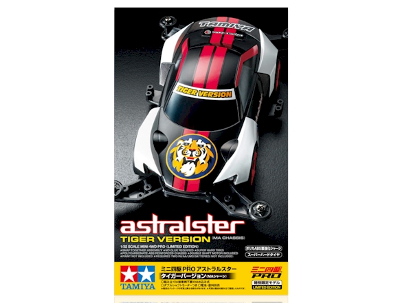 Tamiya 95149 Mini 4WD Pro 1:32 Astralster Tiger Version MS Chassis Limited Edition