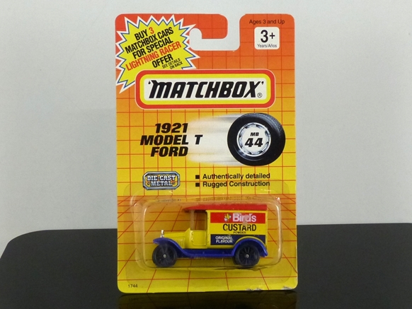 Matchbox International MI 213 MB-44 Ford Model T Van Bird's Custard USA export version (China) SEALED