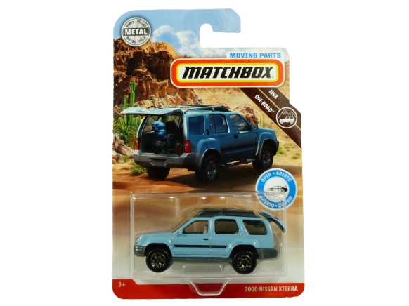 Matchbox Moving Parts ’00 Nissan Exterra blue