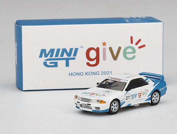 Truescale (TSM) Mini GT 166-R 1:64 Nissan Skyline R32 GT-R Group A MINI GT give 2021 Hong Kong Exclusive