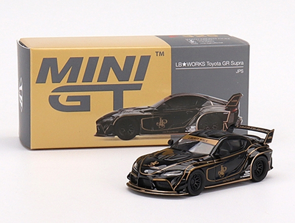 Truescale (TSM) Mini GT 325 1:64 LB Works Toyota GR Supra JPS