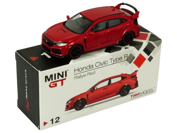 Truescale (TSM) Mini GT 012-L 1:64 Honda Civic Type R (FK8) rallye red