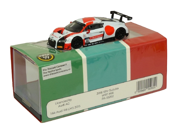 Paragon Para64 55262 1:64 Audi R8 LMS #66 10hr Suzuka WRT 2018