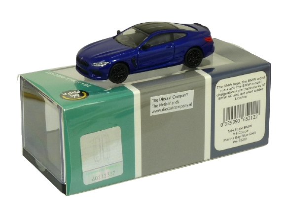 Paragon Para64 65212R 1:64 BMW M8 Coupe metallic blue