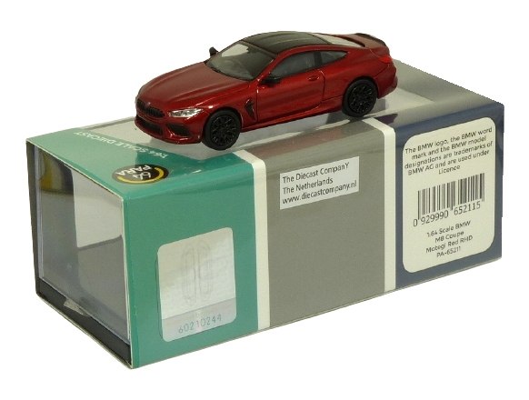 Paragon Para64 65211R 1:64 BMW M8 Coupe red