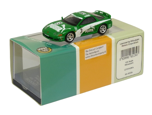 Paragon Para64 65134R 1:64 Mitsubishi GTO #3 1996 'Puma' N1 Endurance
