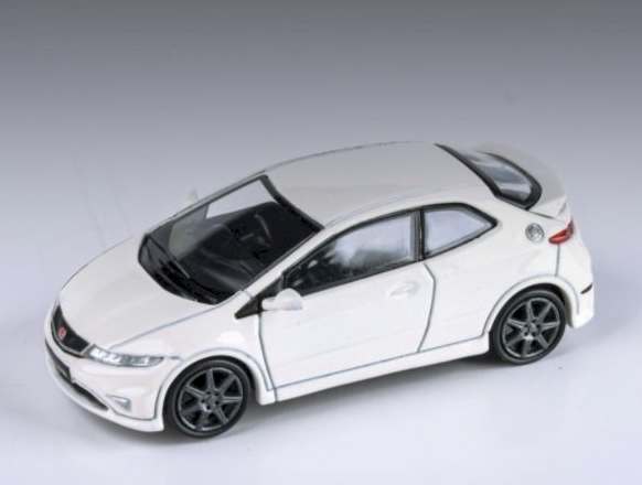 Paragon Para64 65392 1:64 Honda Civic Type R FN2 Championship White RHD