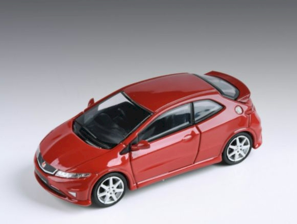 Paragon Para64 65391 1:64 Honda Civic Type R FN2 Milano Red RHD