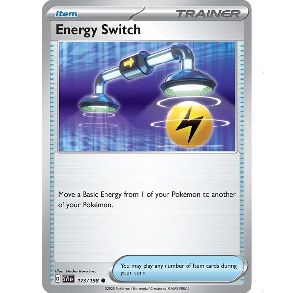 Pokémon 173/198 Energy Switch - Trainer Item - Base Set - Scarlet & Violet - 2023