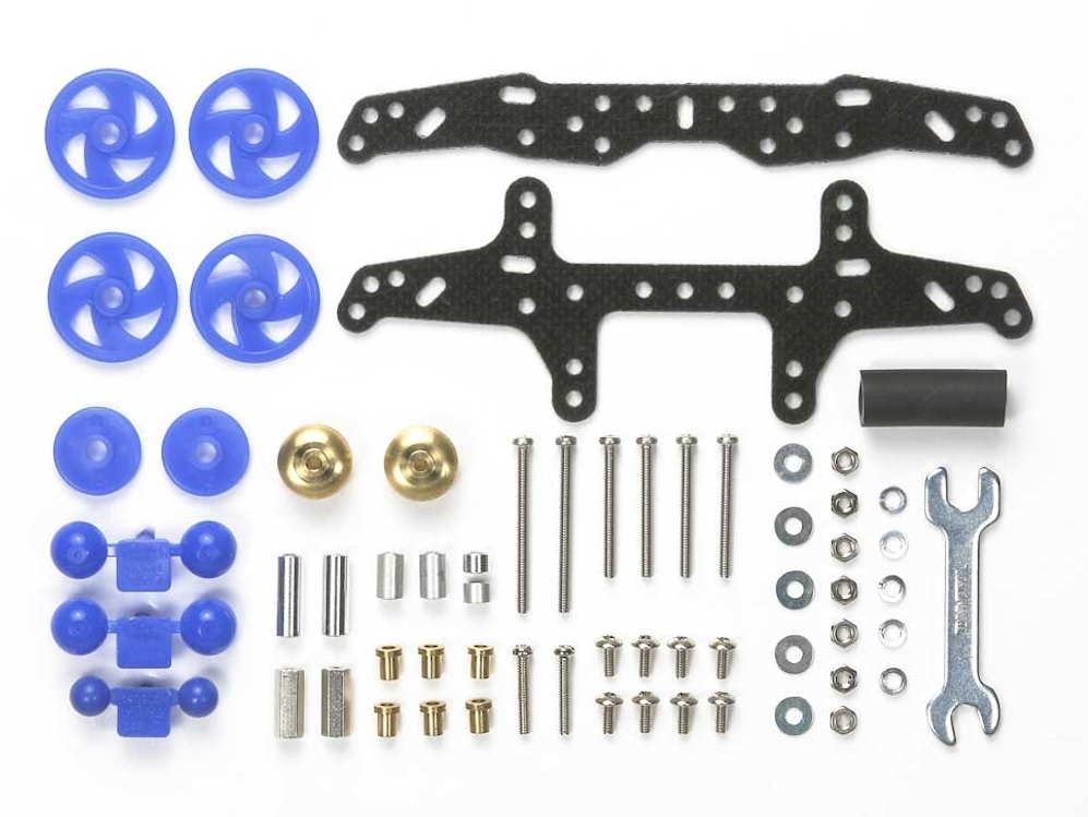 Tamiya 15435 Mini 4WD Basic Tune-Up Parts set for MS, VS, Super-II/X/XX/TZ-X Chassis