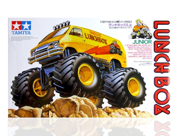 Tamiya 17003 Wild Mini 4WD 1:32 Vanessa's Lunch Box Monster Truck Van