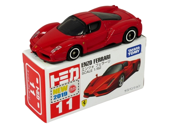Tomica 011 Ferrari Enzo “Japanese First Edition” red "NEW 2019" BOXED SEALED