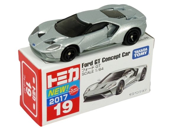 Tomica 019 Ford GT "Japanese First Edition" silver "NEW 2017" BOXED SEALED