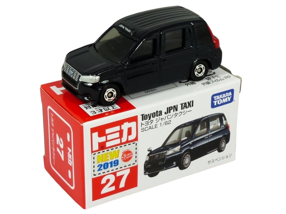 Tomica 027 Toyota JPN Japan Taxi black “NEW 2019” BOXED SEALED