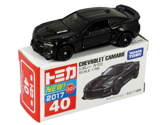 Tomica 040 Chevrolet Camaro black "NEW 2017" BOXED SEALED