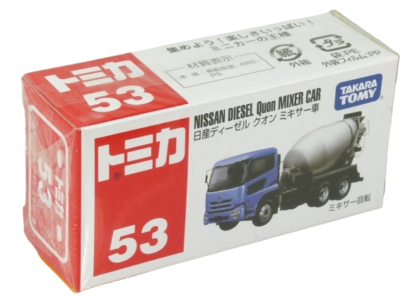 Tomica 053 Nissan Diesel Quon Mixer Truck BOXED SEALED