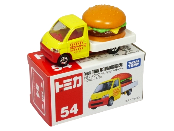 Tomica 054 Toyota Town Ace Hamburger Car BOXED SEALED