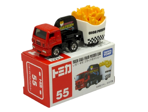 Tomica 055 Isuzu Giga Fried Potato Truck BOXED SEALED