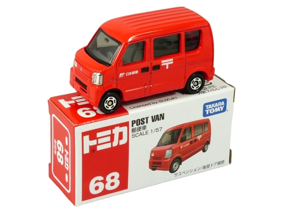 Tomica 068 Suzuki Every Japanese Post Van BOXED SEALED