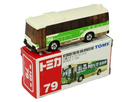 Tomica 079 Mitsubishi Fuso One Man Operated bus BOXED