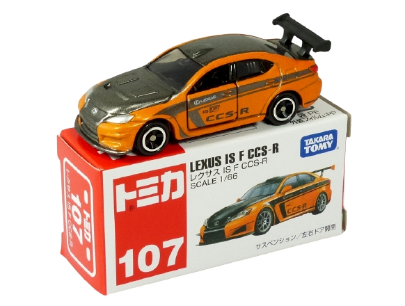 Tomica 107 Lexus IS F CSS-R BOXED SEALED