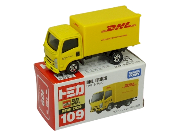 Tomica 109 DHL delivery truck "NEW 2020" BOXED SEALED