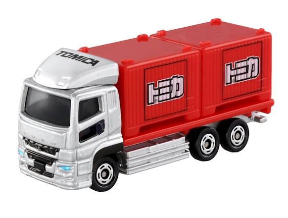 Tomica 085 Mitsubishi Fuso Super Great Container Truck BOXED SEALED