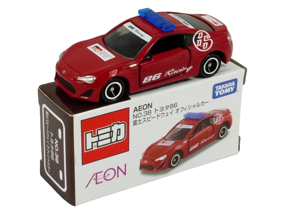 Tomica Aeon 38 Toyota 86 Fuji Speedway Gazoo Racing red BOXED
