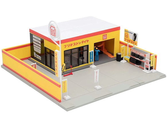 Tomica Limited Vintage Tomicarama 05B 1:64 Bridgestone Tyre Shop