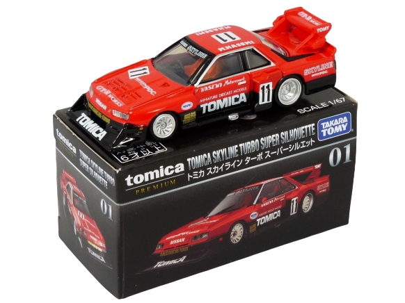 Tomica Premium 01 Nissan R30 GTR Turbo Super Silhouette BOXED SEALED